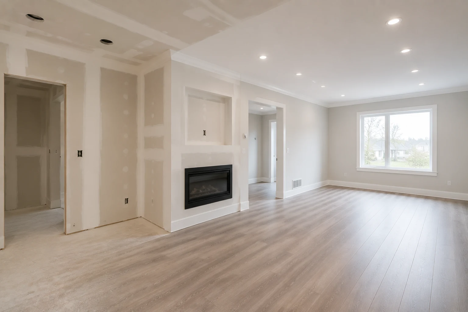 Modern flooring installation and upgrade for a Toronto home interior