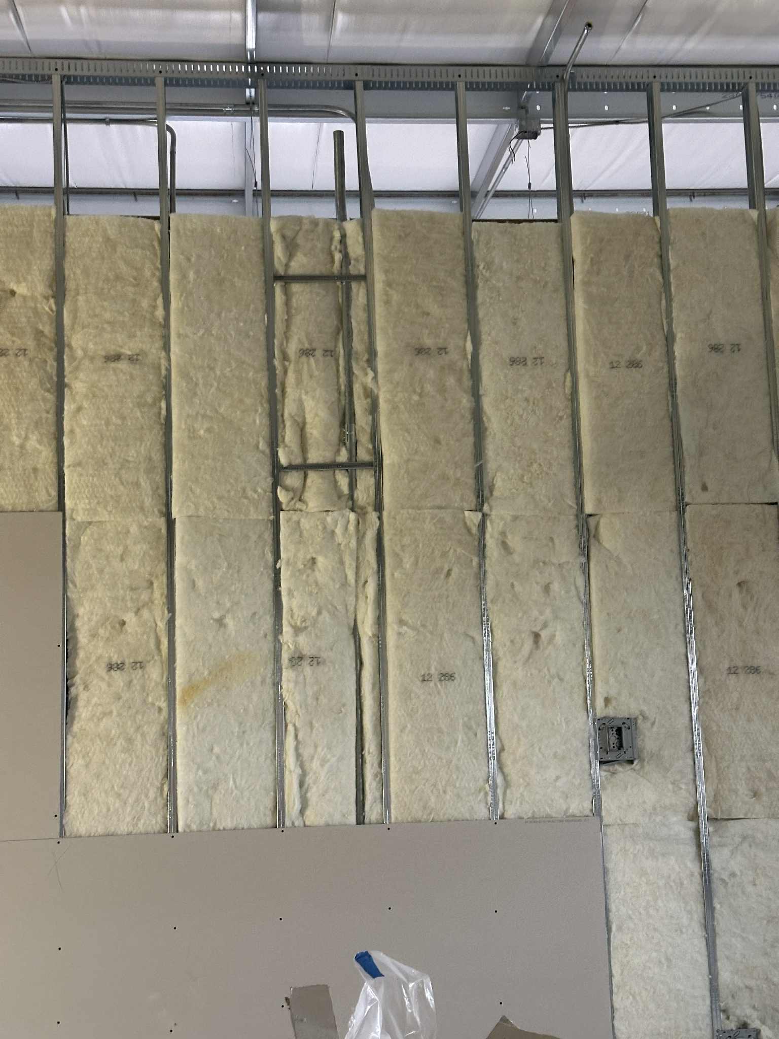 Drywall job site in Saskatoon